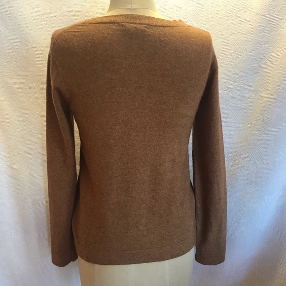 JCrew mercantile bronze M openneck sweater - Picture 2 of 8